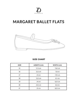 Margaret Ballet Flats - Chalk