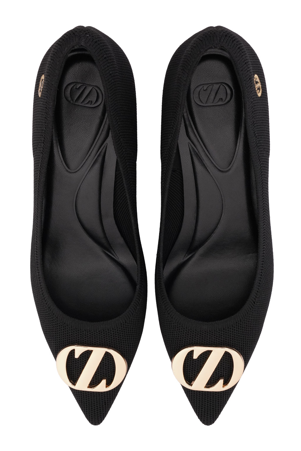 Maggie Wedges Shoes - Black