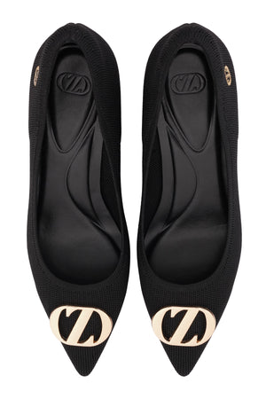 Maggie Wedges Shoes - Black