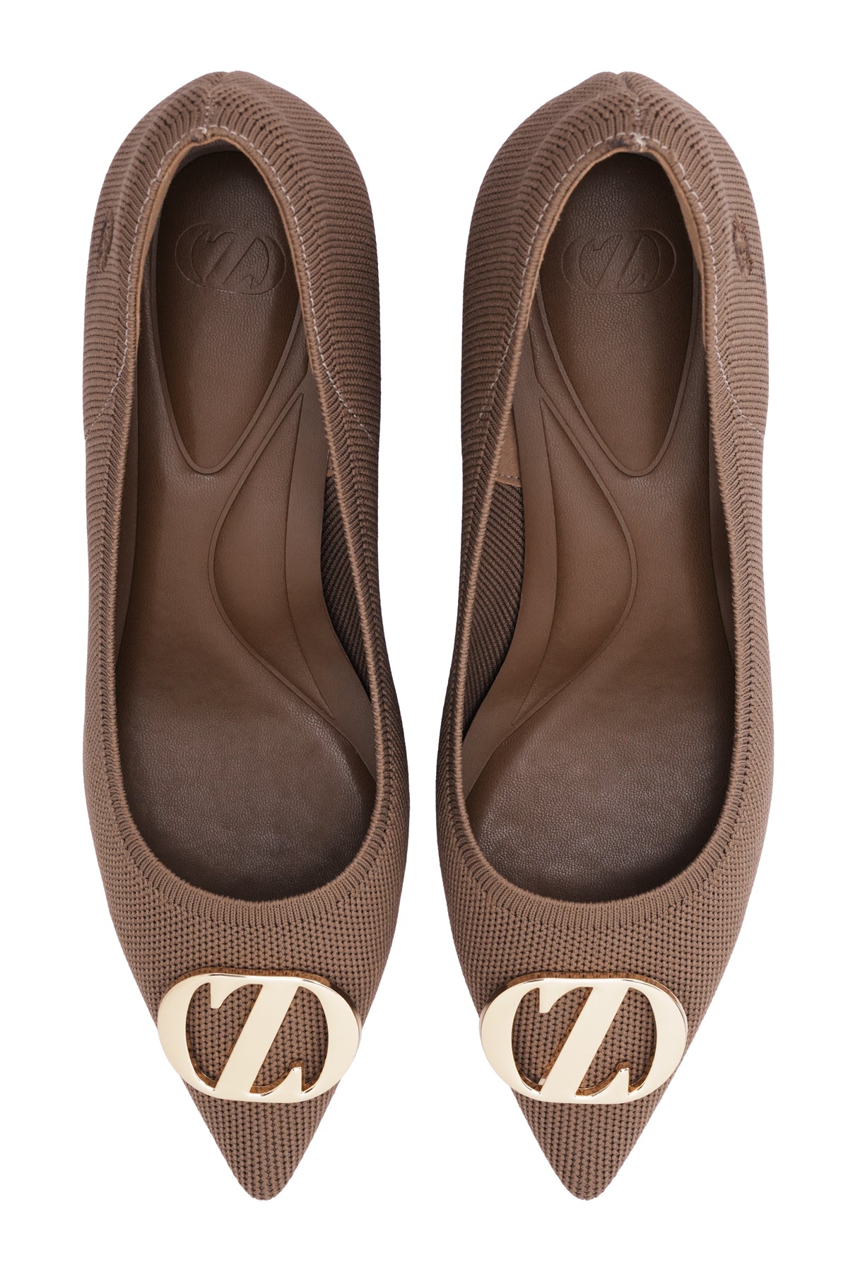 Maggie Wedges Shoes - Brown