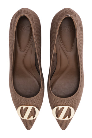 Maggie Wedges Shoes - Brown