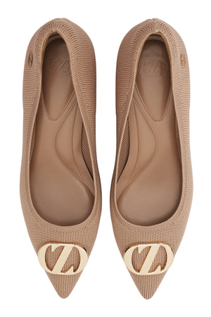 Maggie Wedges Shoes - Coffee