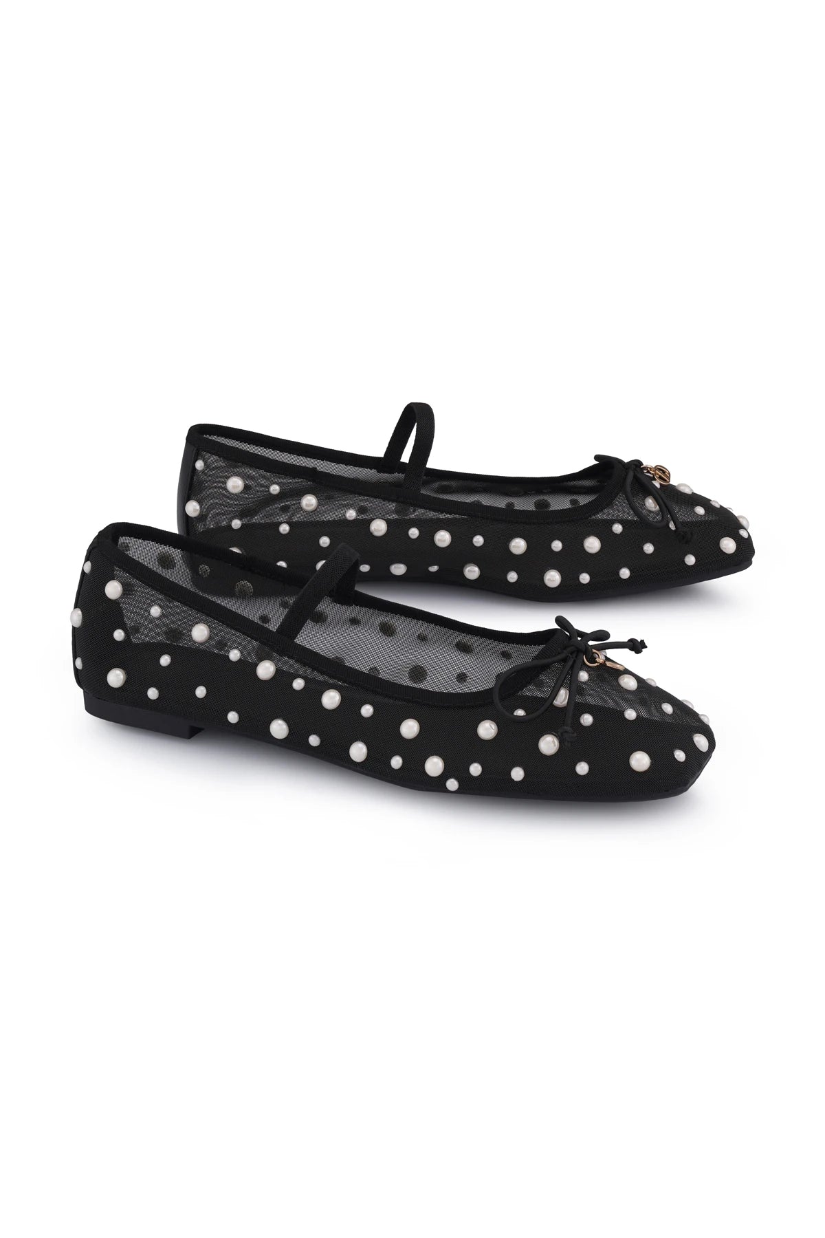 Margaret Ballet Flats - Black