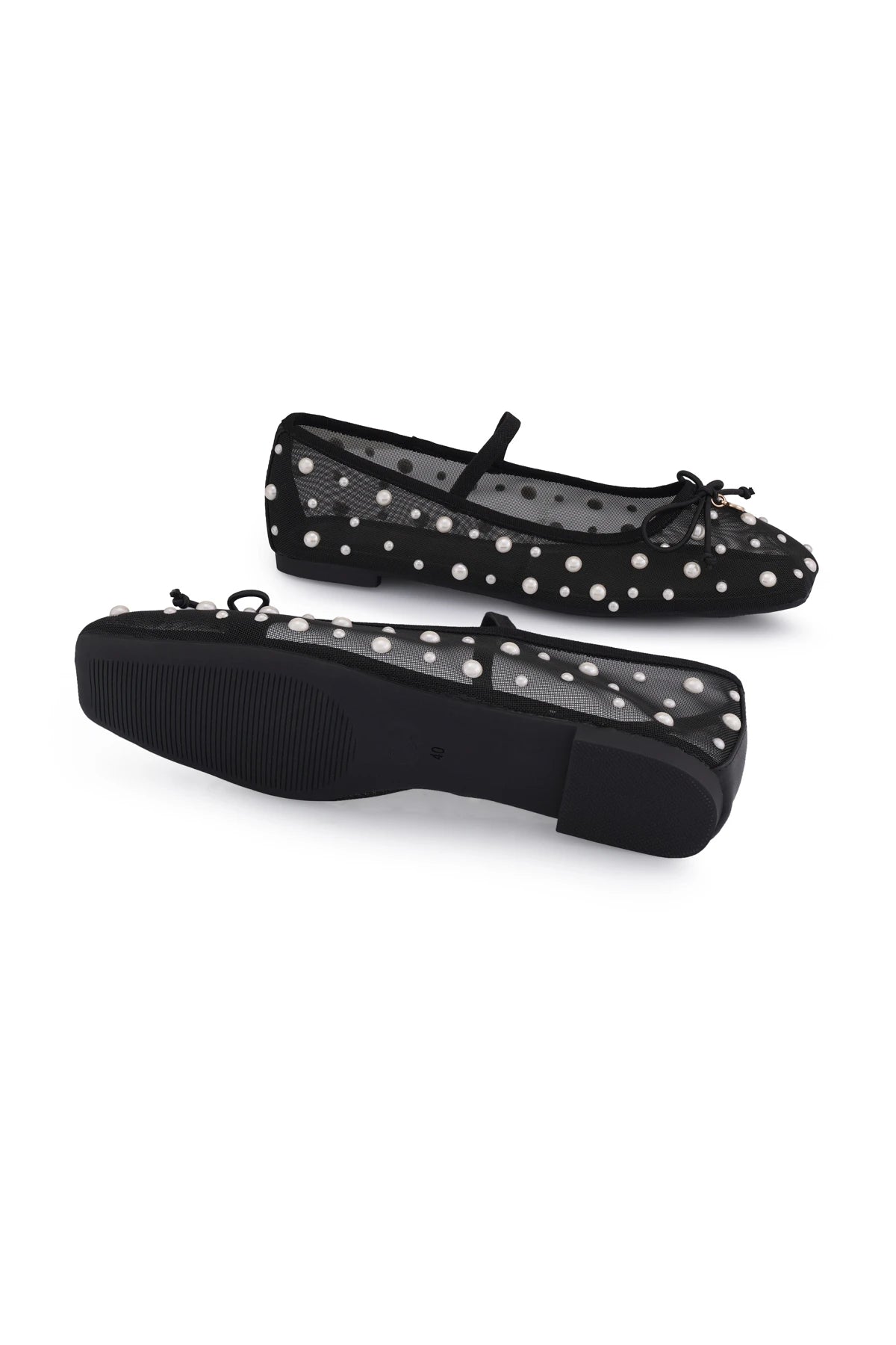 Margaret Ballet Flats - Black