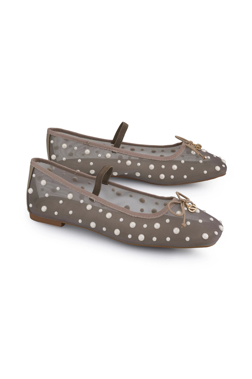 Margaret Ballet Flats - Gray