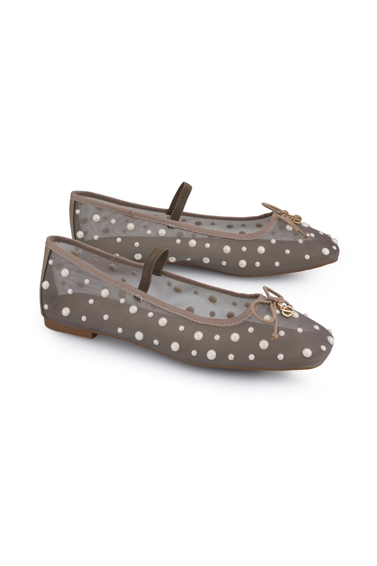 Margaret Ballet Flats - Gray