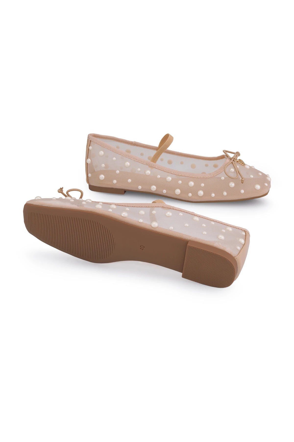 Margaret Ballet Flats - Peach