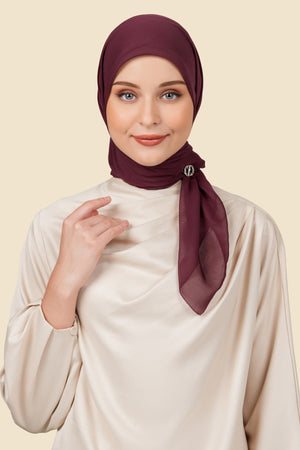 On-The-Go Scarf - Maroon