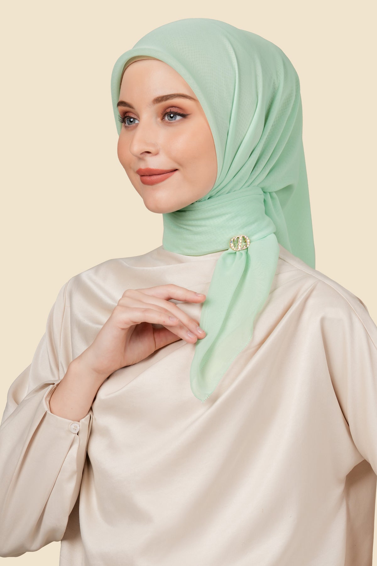 On-The-Go Scarf - Mist Green