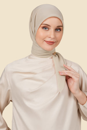 On-The-Go Scarf - Mushroom