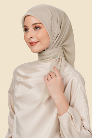 On-The-Go Scarf - Mushroom