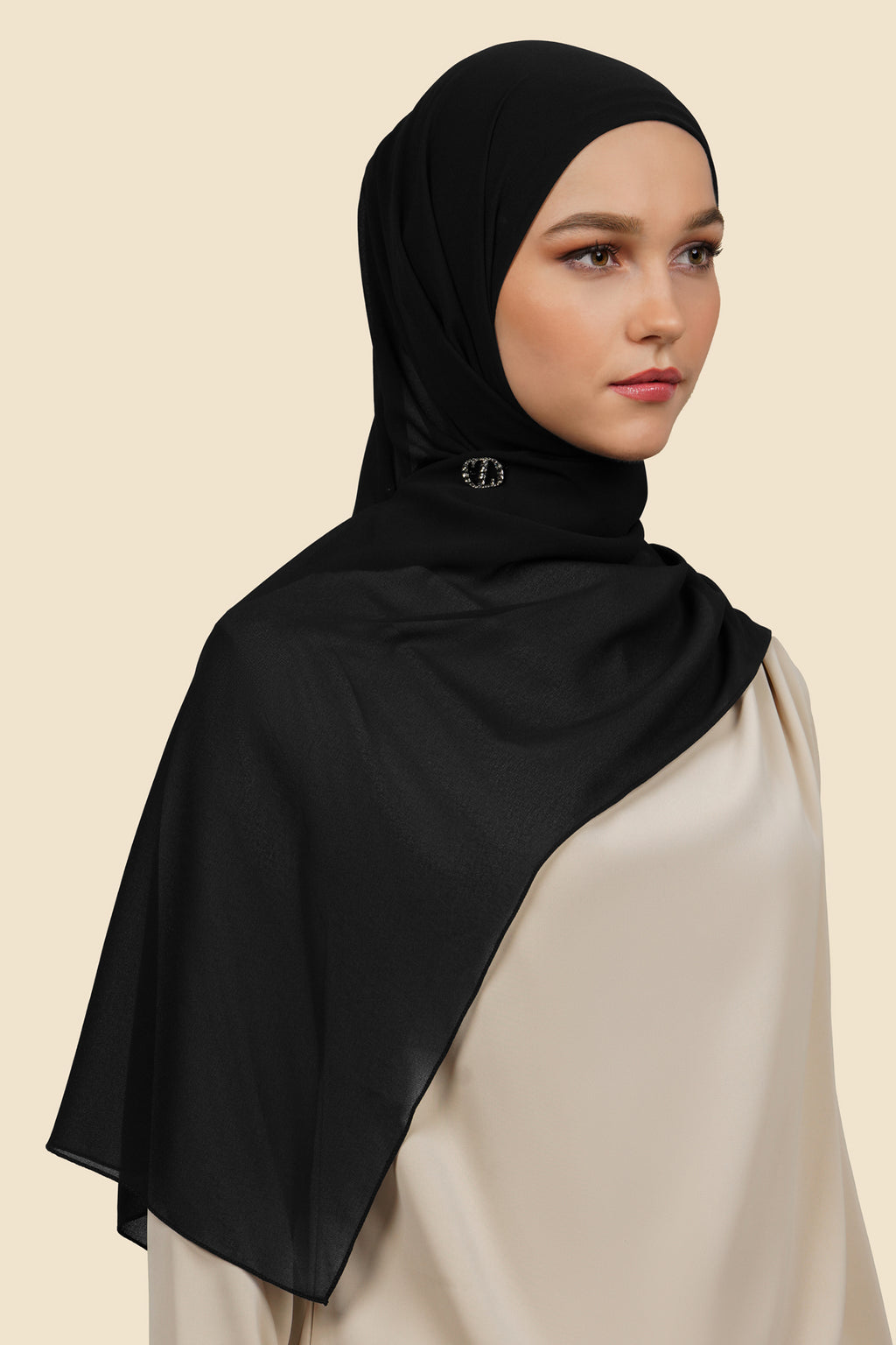 Myra Pashmina - Black