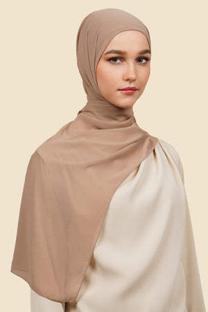 Myra Pashmina - Taupe