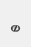Zyta Pin Brooch - Plain Black