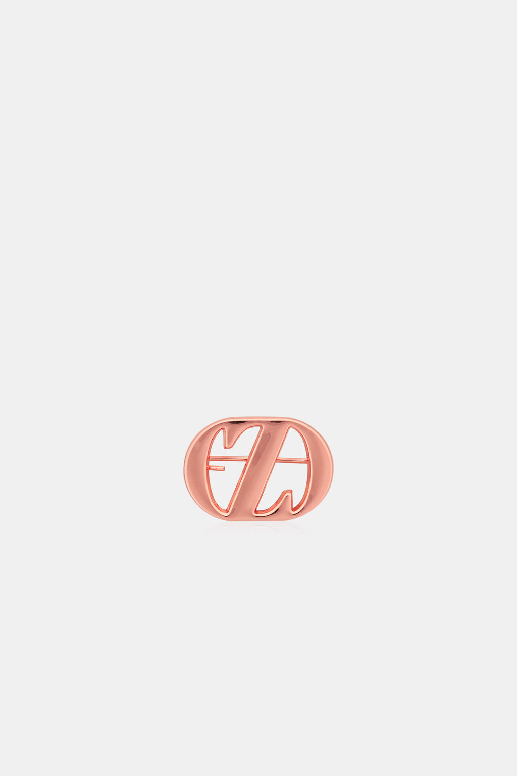 Zyta Pin Brooch - Plain Coral