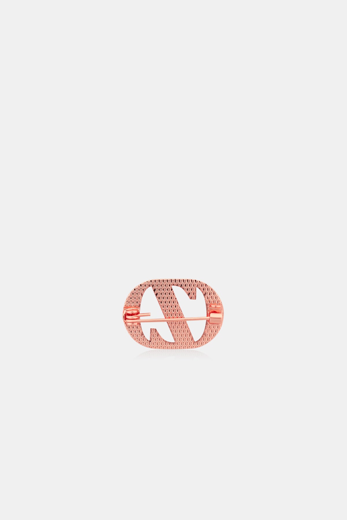 Zyta Pin Brooch - Plain Coral