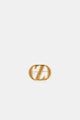 Zyta Pin Brooch - Plain Gold
