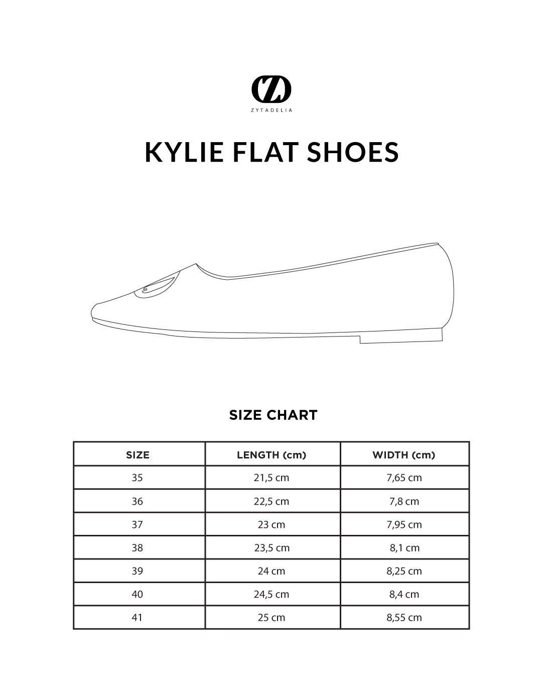 Kylie Flat Shoes - Black