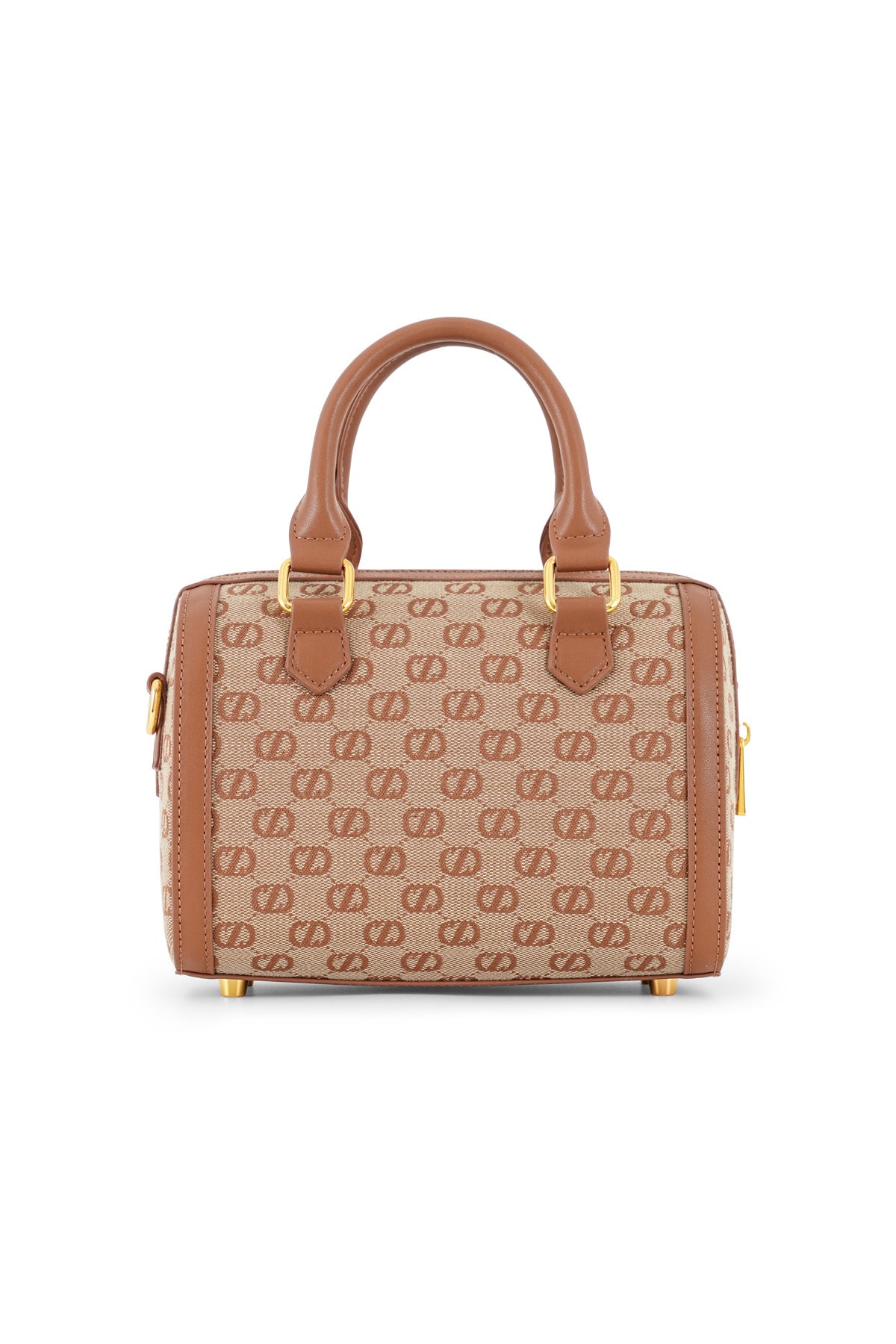 Sadie Small Jacquard Bag - Brown