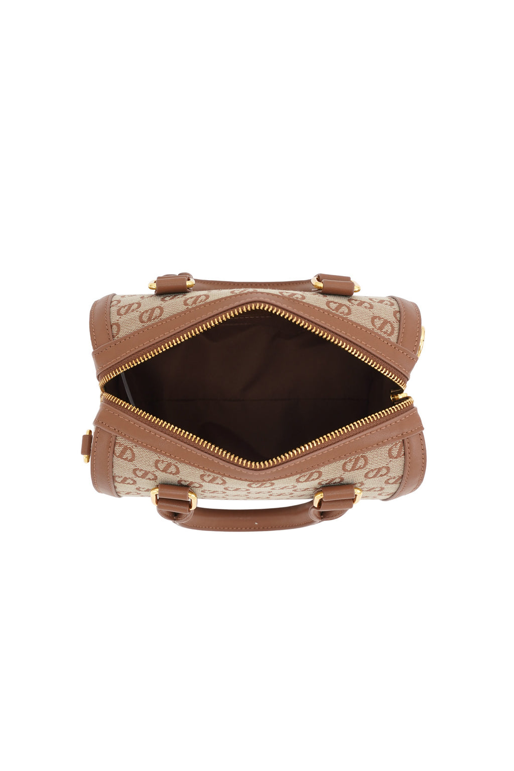 Sadie Small Jacquard Bag - Brown