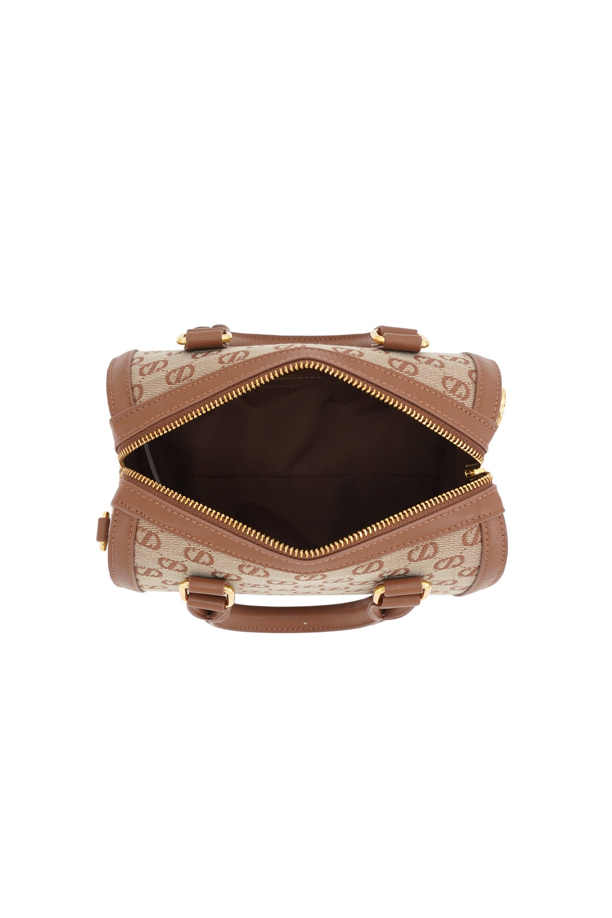 Sadie Small Jacquard Bag - Brown