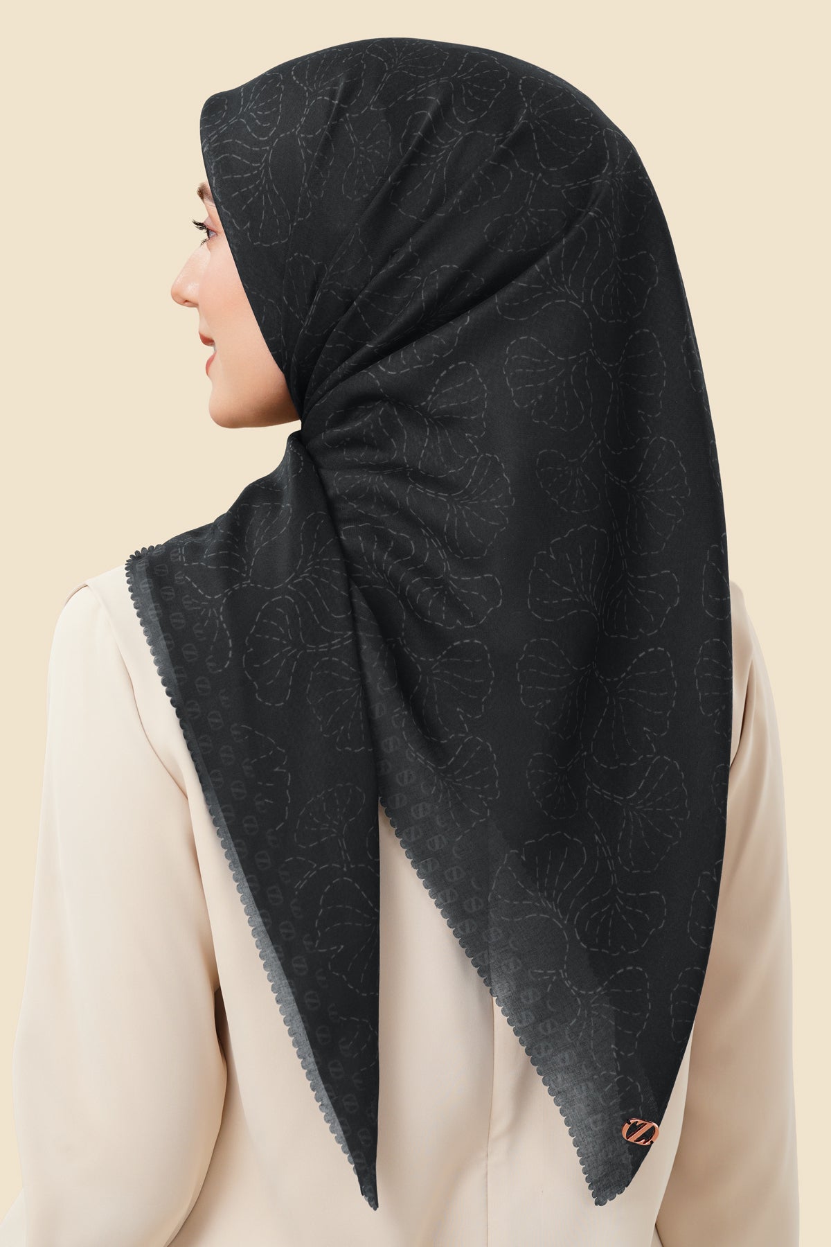 BLACK DESIGN シダレザクラ Sashiko Series - Black – ZYTADELIA