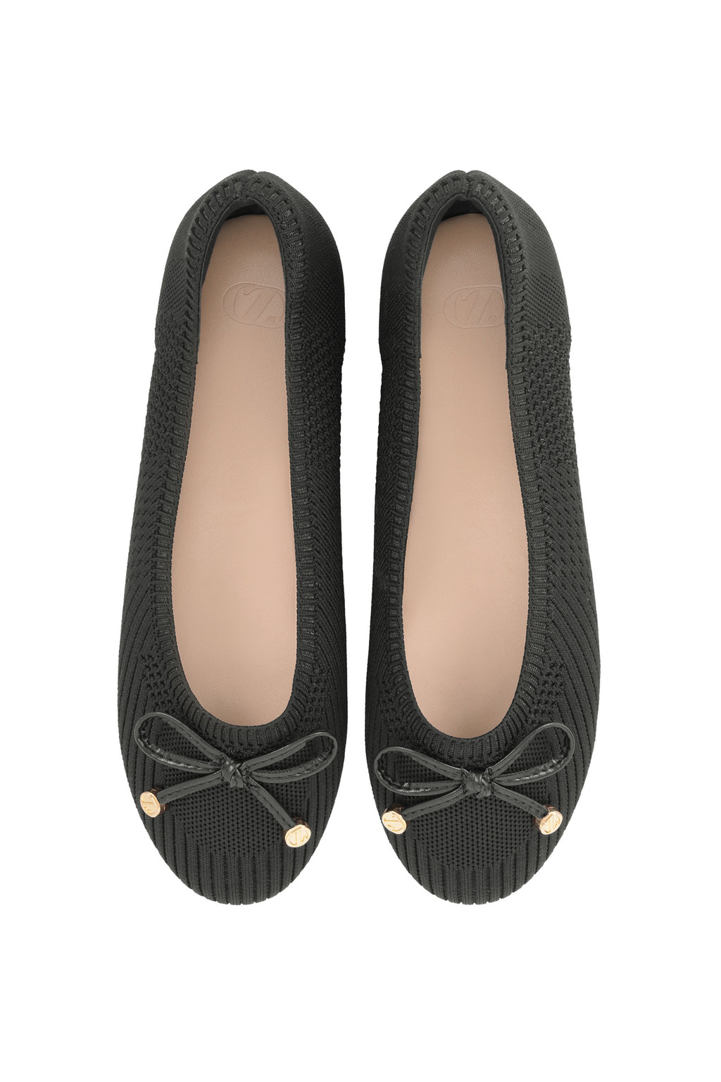 Valerina Flat Shoes - Black