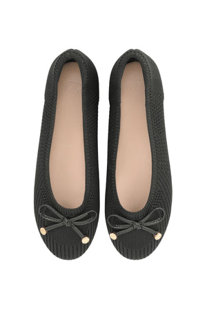 Valerina Flat Shoes - Black