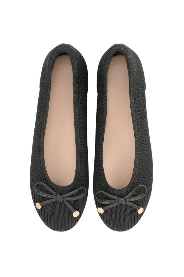 Valerina Flat Shoes Black ZYTADELIA