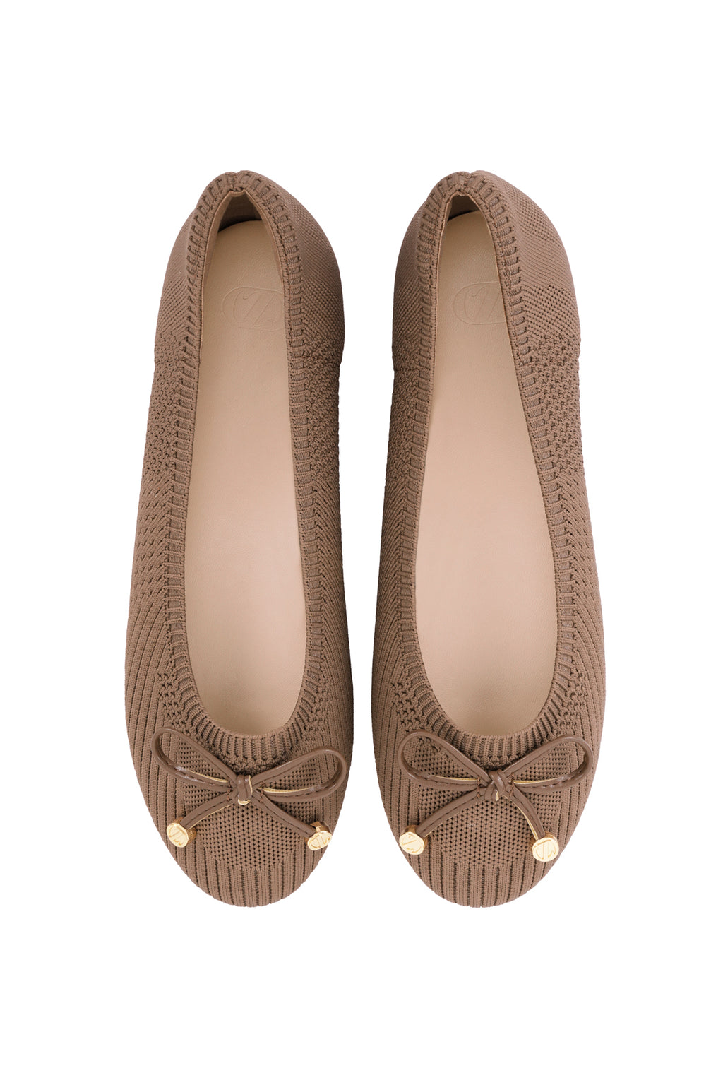 Valerina Flat Shoes - Brown