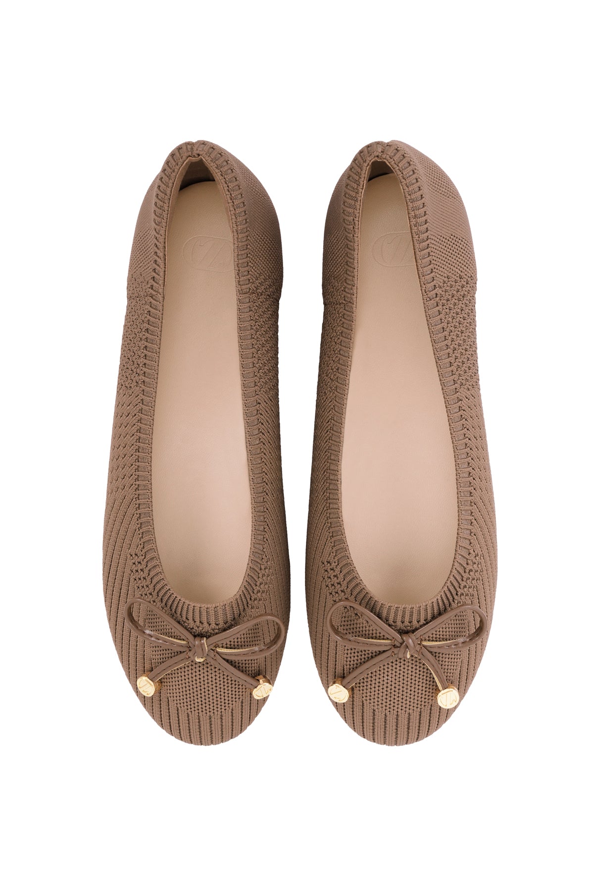 Valerina Flat Shoes - Brown