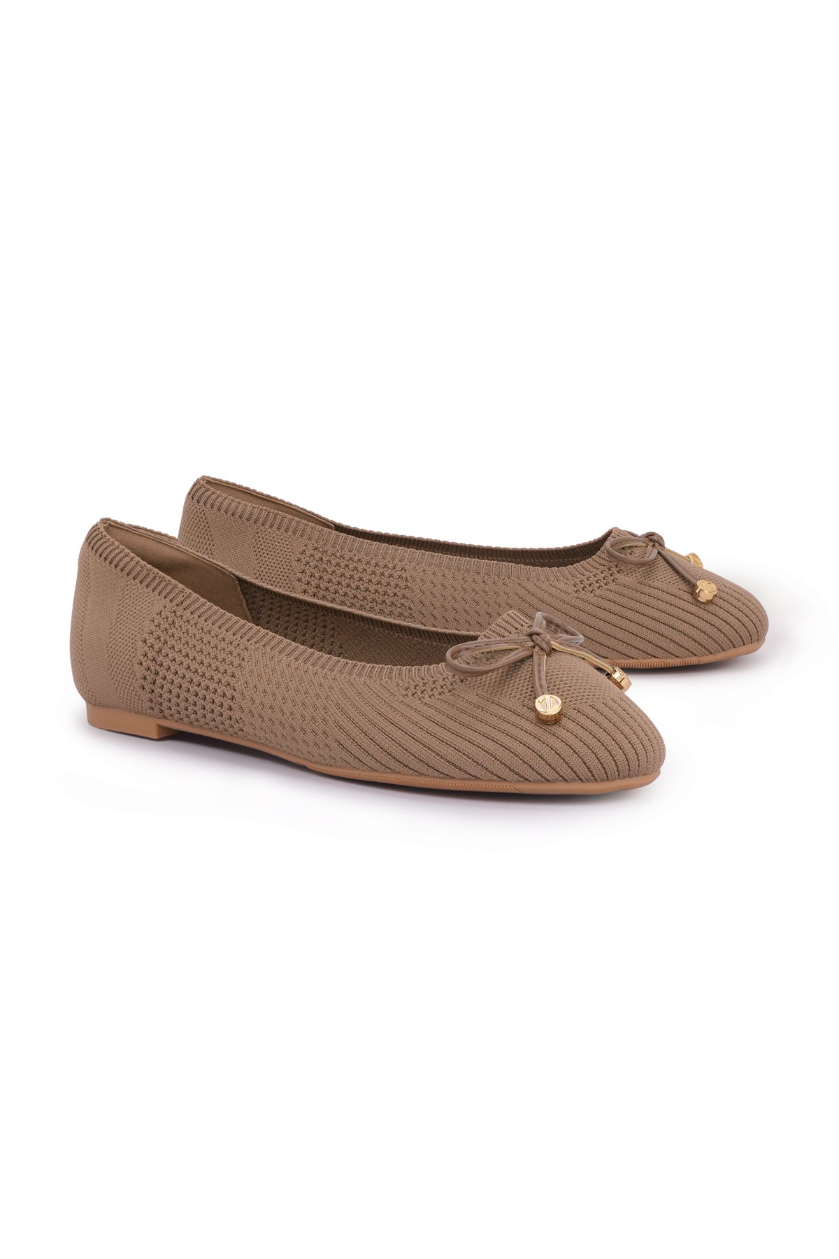 Valerina Flat Shoes - Brown
