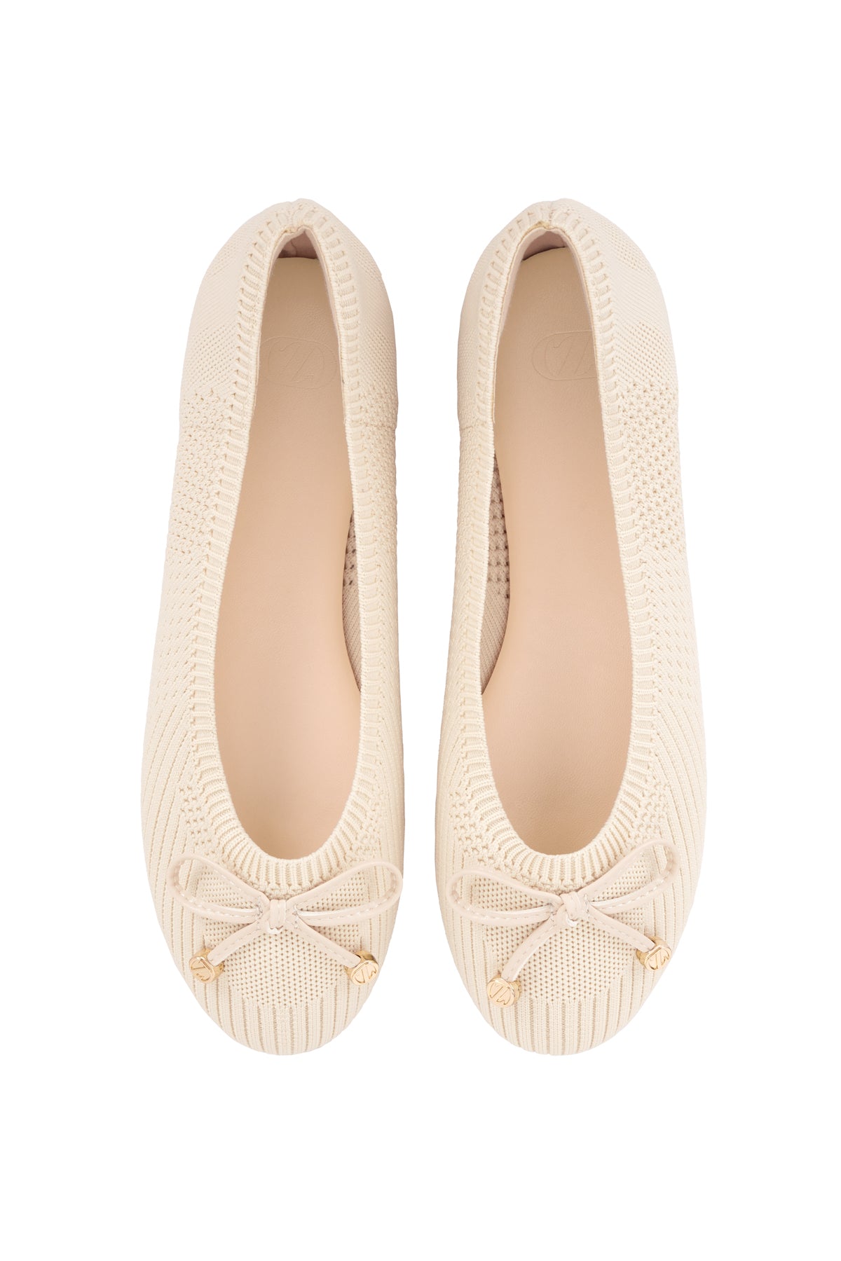 Valerina Flat Shoes - Cream