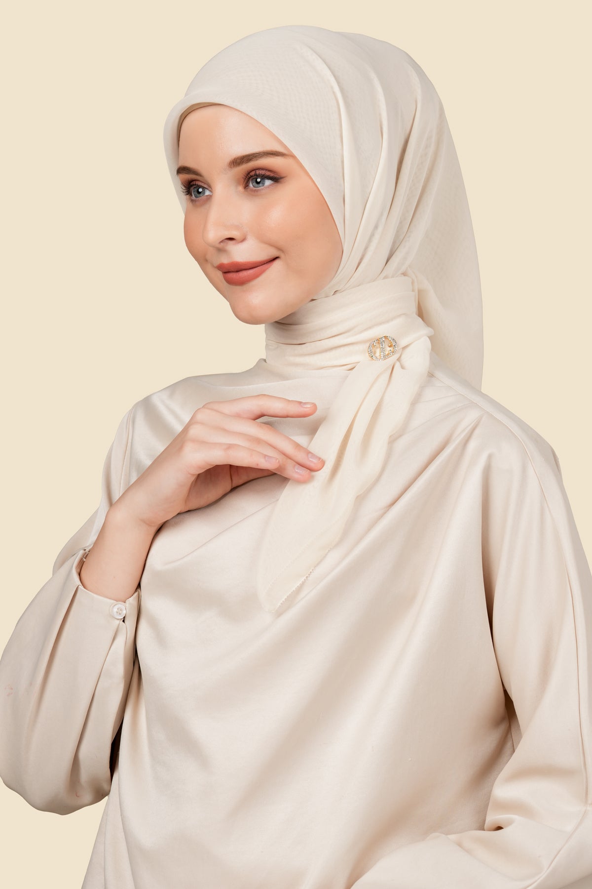 On-The-Go Scarf - Vanilla