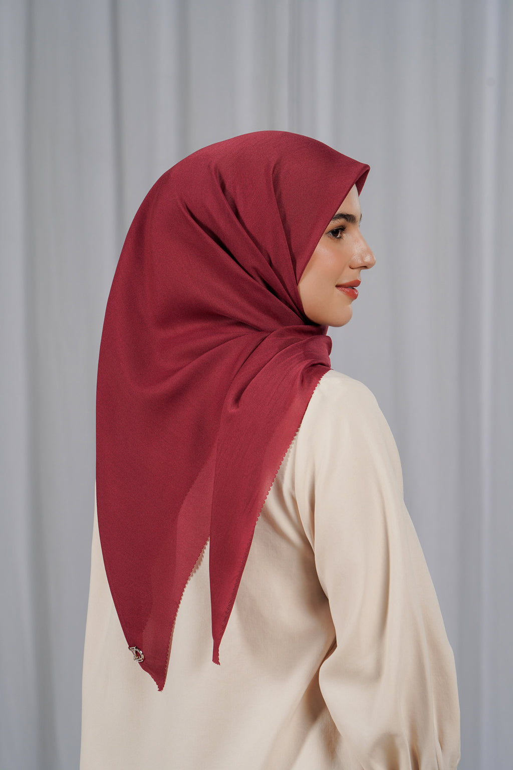 Wrap & Go Scarf - Maroon