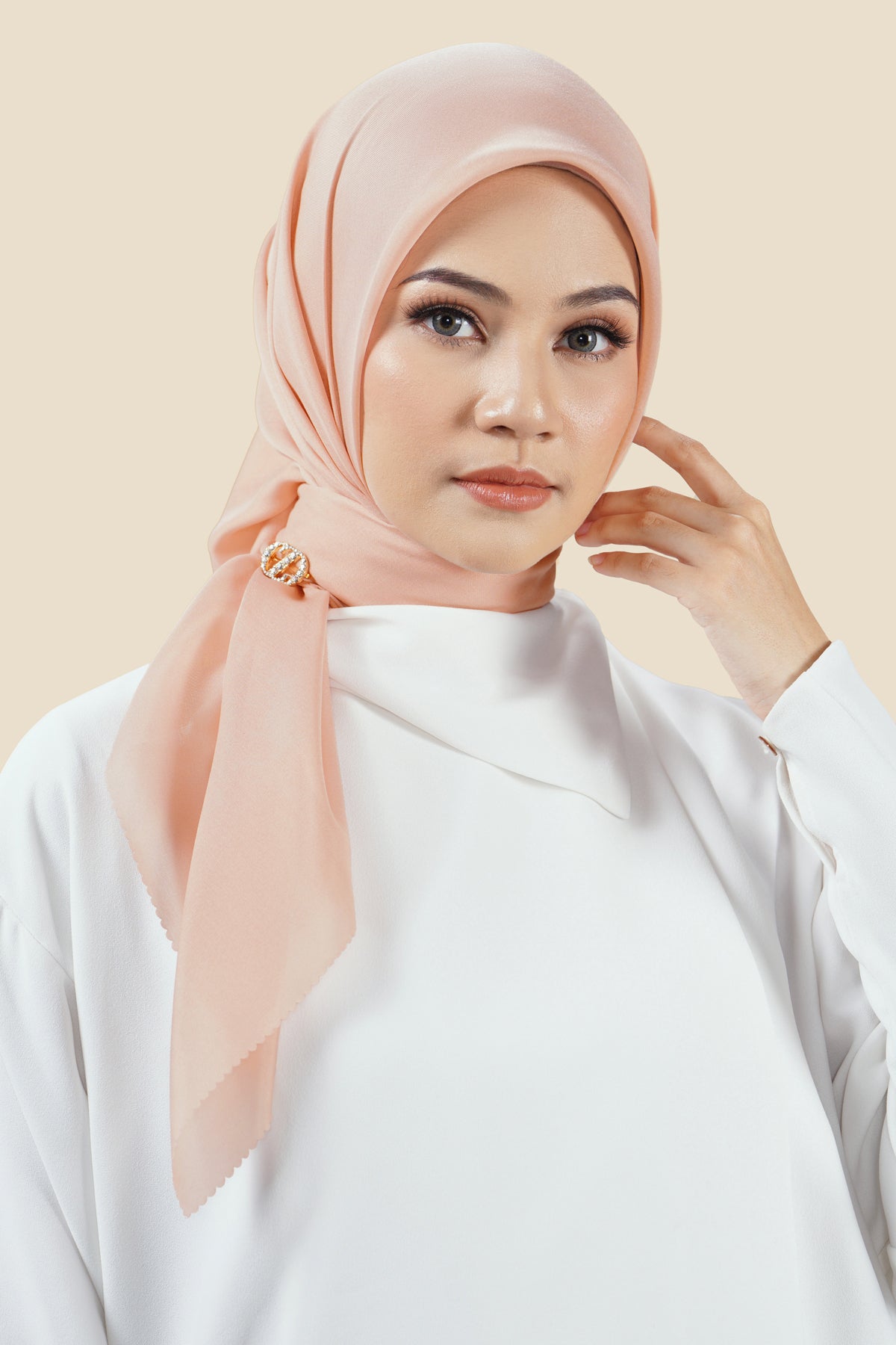 Wrap & Go Scarf - Pale Blush
