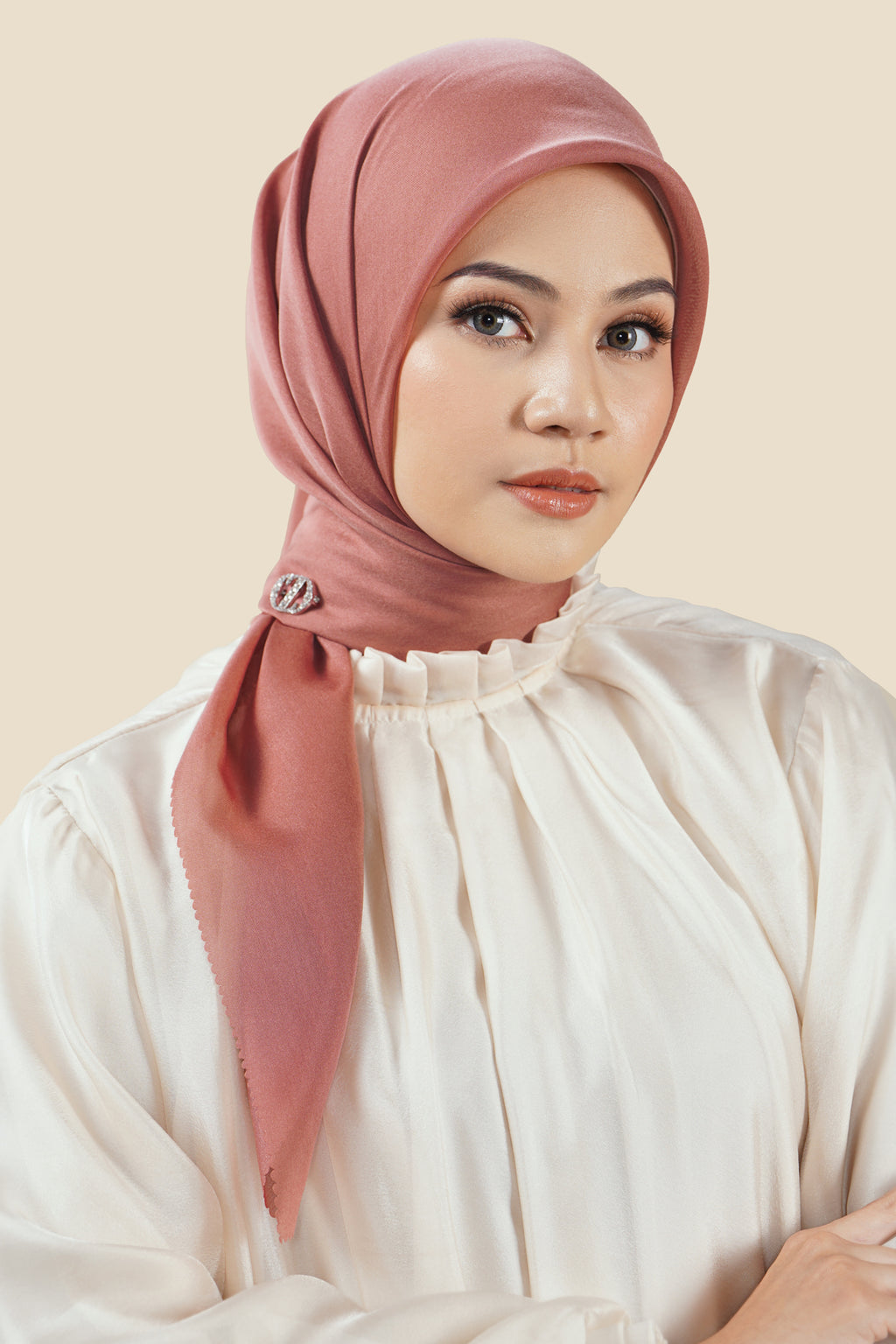 Wrap & Go Scarf - Withered Rose