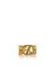 Zinitial Crystal Ring Scarf - Olive