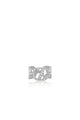 Zinitial Crystal Ring Scarf - Silver