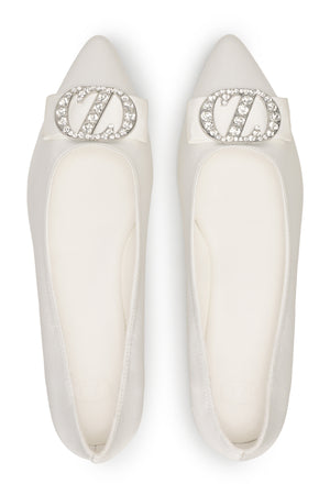 Zelia Flat Shoes - White