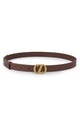 Zinitial Belt - Chocolate