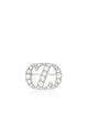 Zinitial Big Stone Brooch - Silver