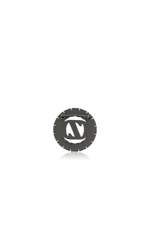 Zinitial Brooch - Black