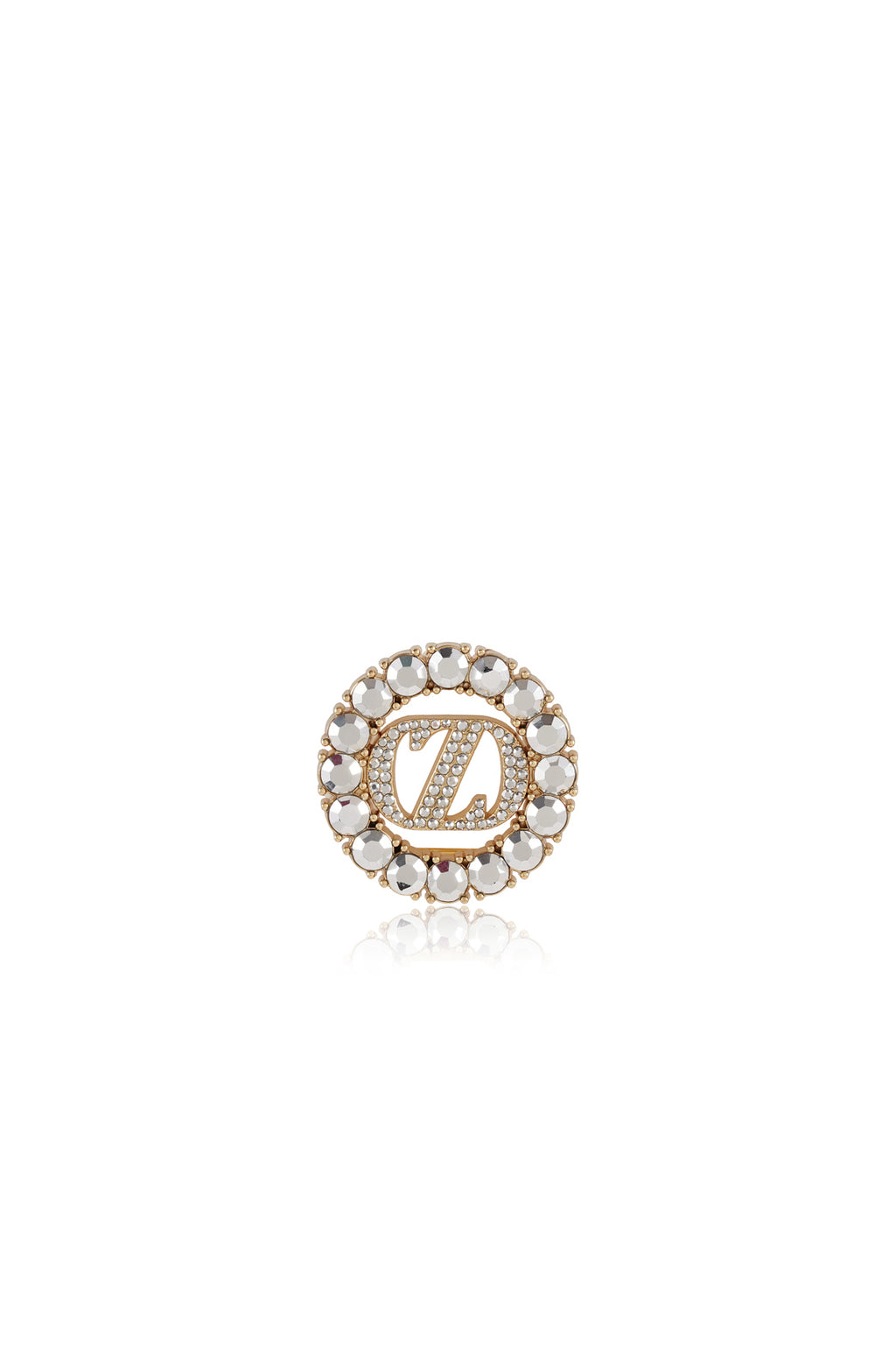 Zinitial Brooch - Gold