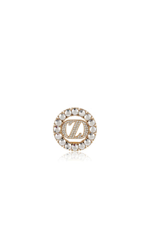 Zinitial Brooch - Gold