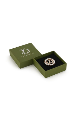 Zinitial Brooch - Gold