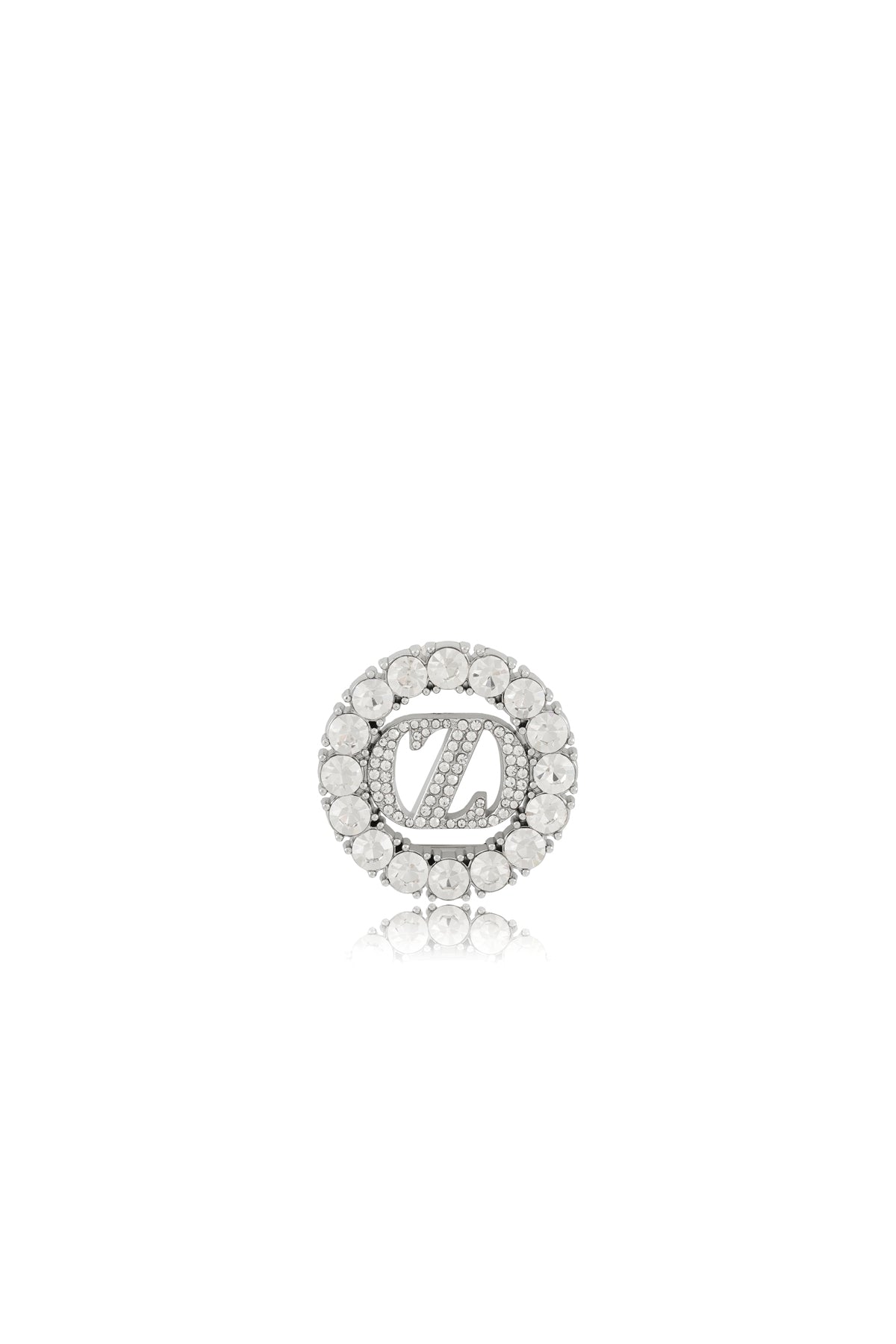 Zinitial Brooch - Silver
