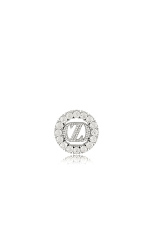 Zinitial Brooch - Silver
