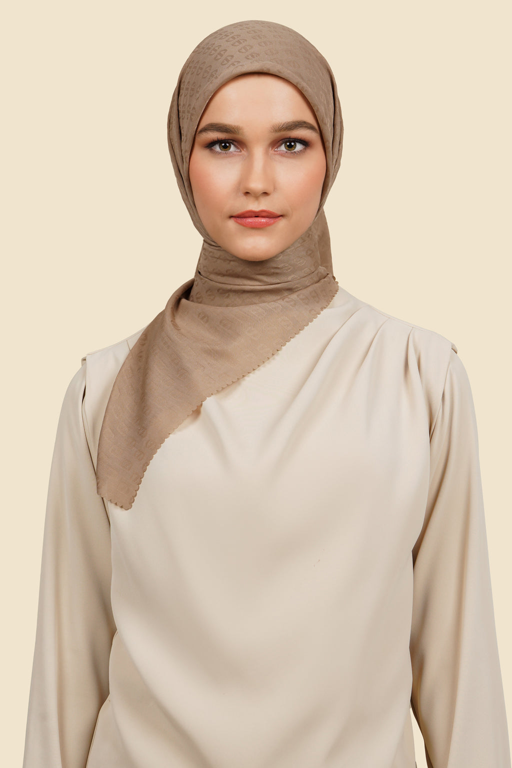 Zinitial Jacquard Scarf - Affogat