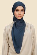 Zinitial Jacquard Scarf - Moonlit Ocean